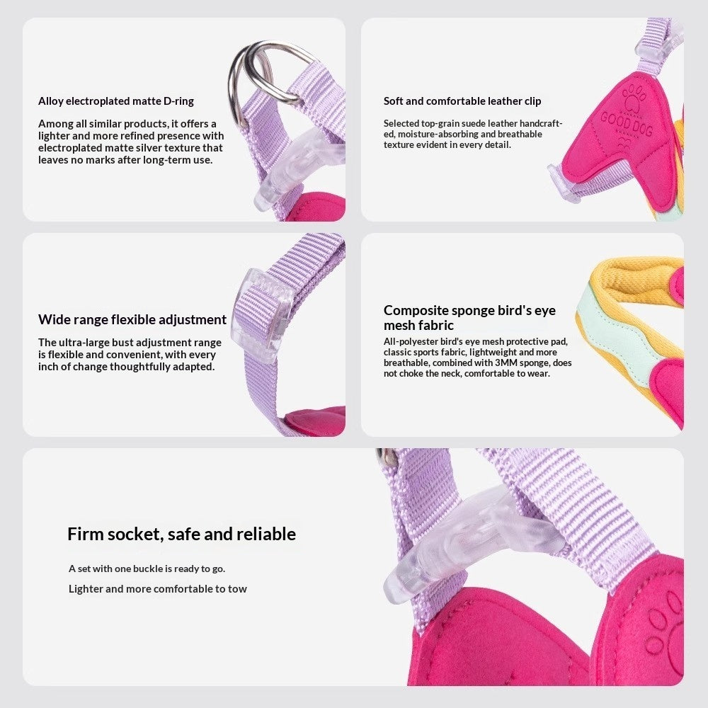 comfortable vest-style dog harness for everyday walks
