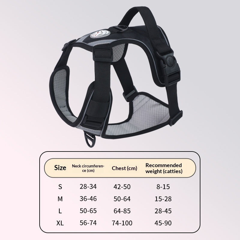 heavy-duty dog harness for large breeds