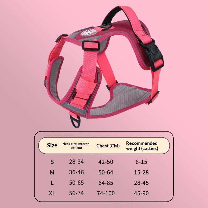 outdoor walking harness for large dogs