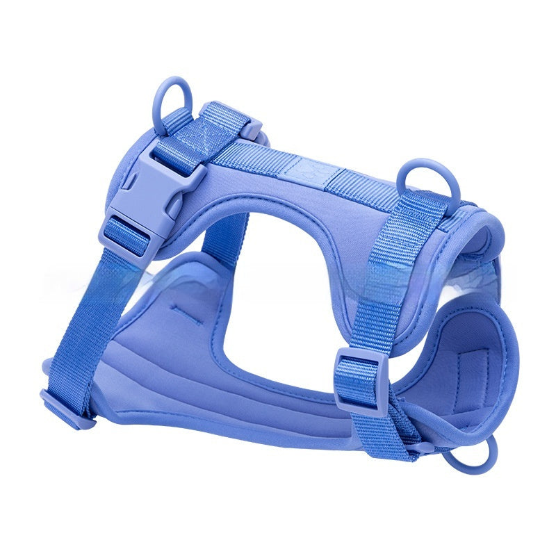 breathable space-layer cotton dog harness