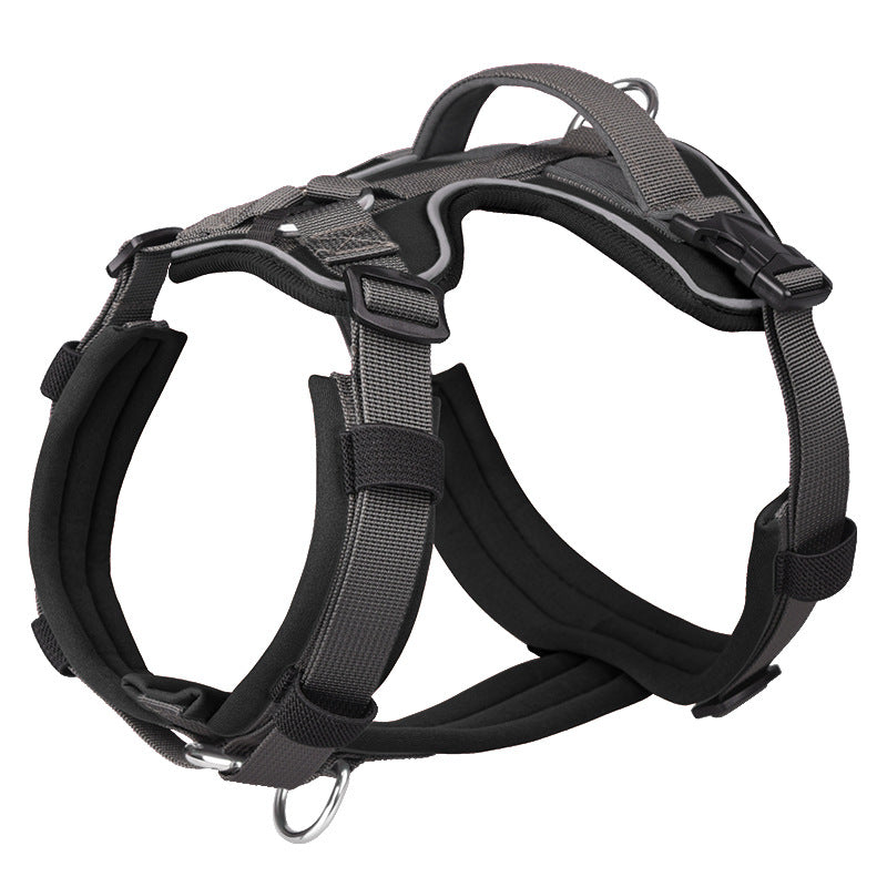 reflective dog harness for nighttime visibility