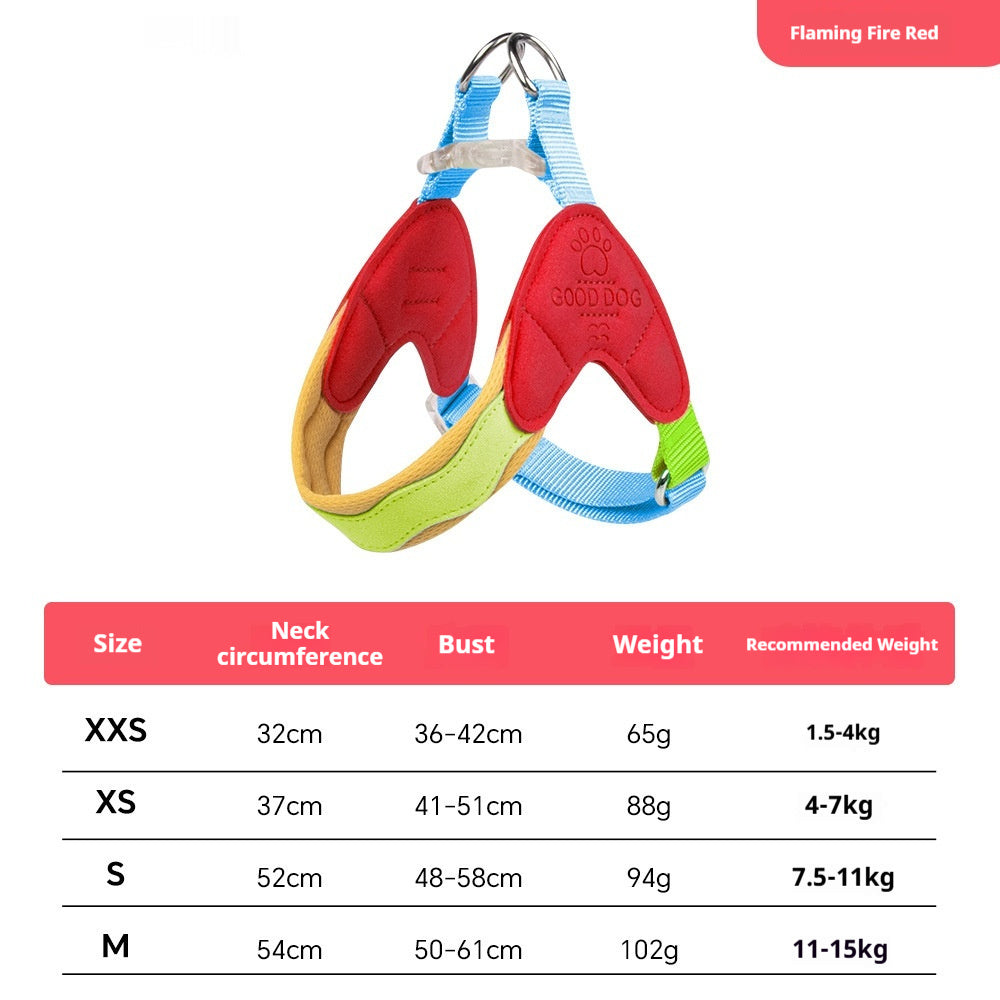 breathable dog harness designed for all-day comfort